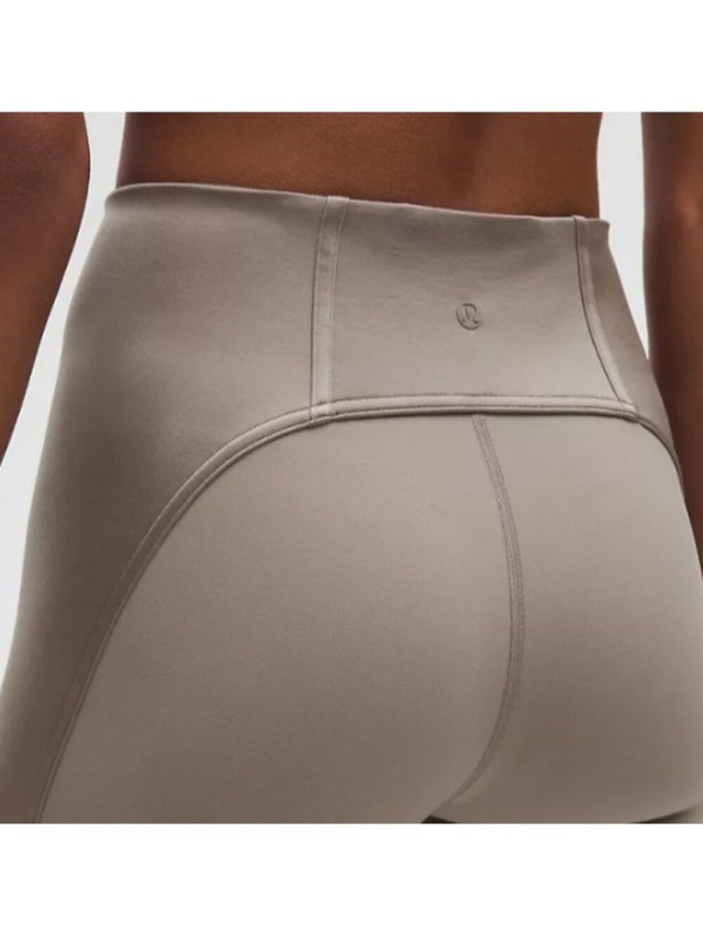 lululemon Align No Line High-Rise Pant 25" Satin Warm Ash Grey sz 4